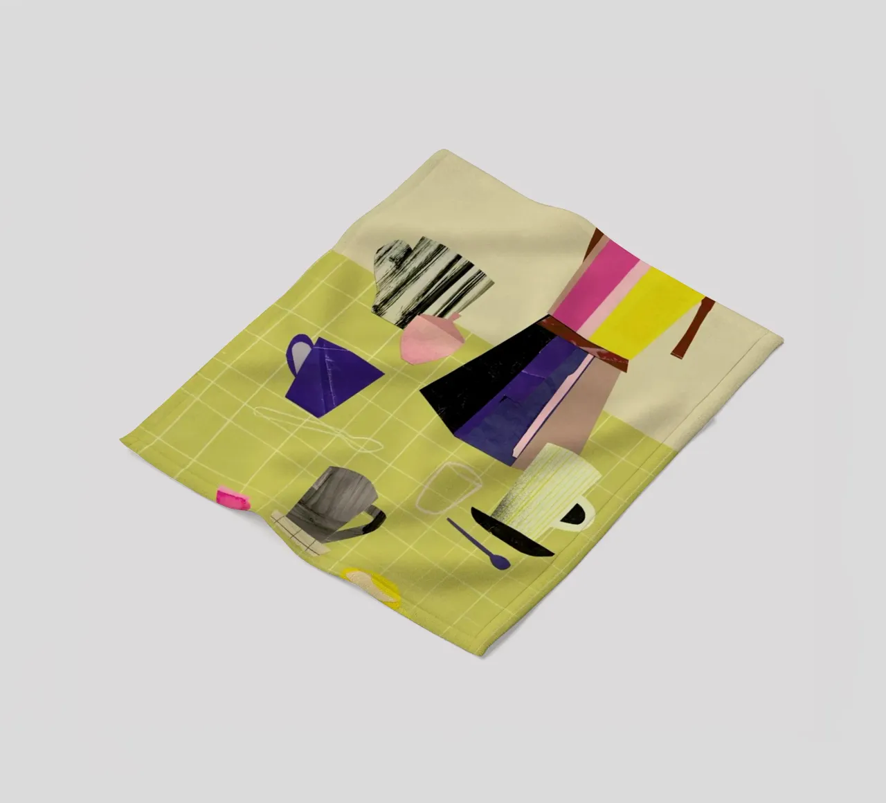 Kitchen Fleecedecke von Rinah Lang