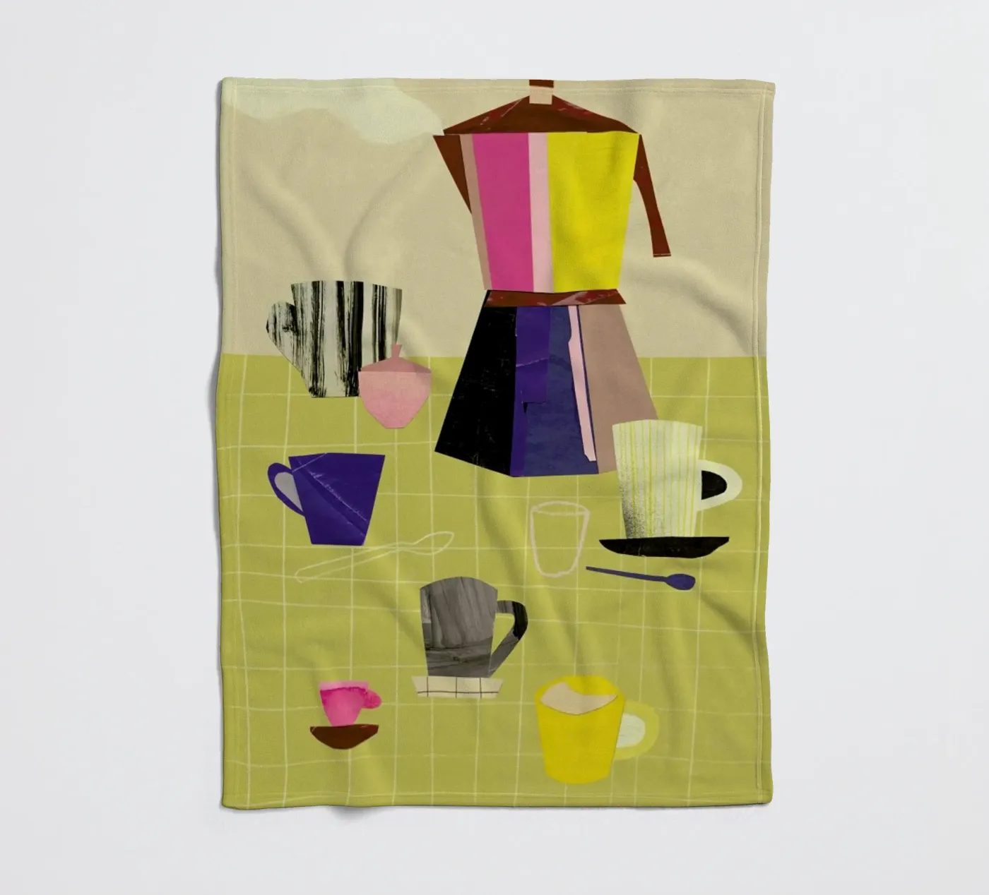 Kitchen Fleecedecke von Rinah Lang