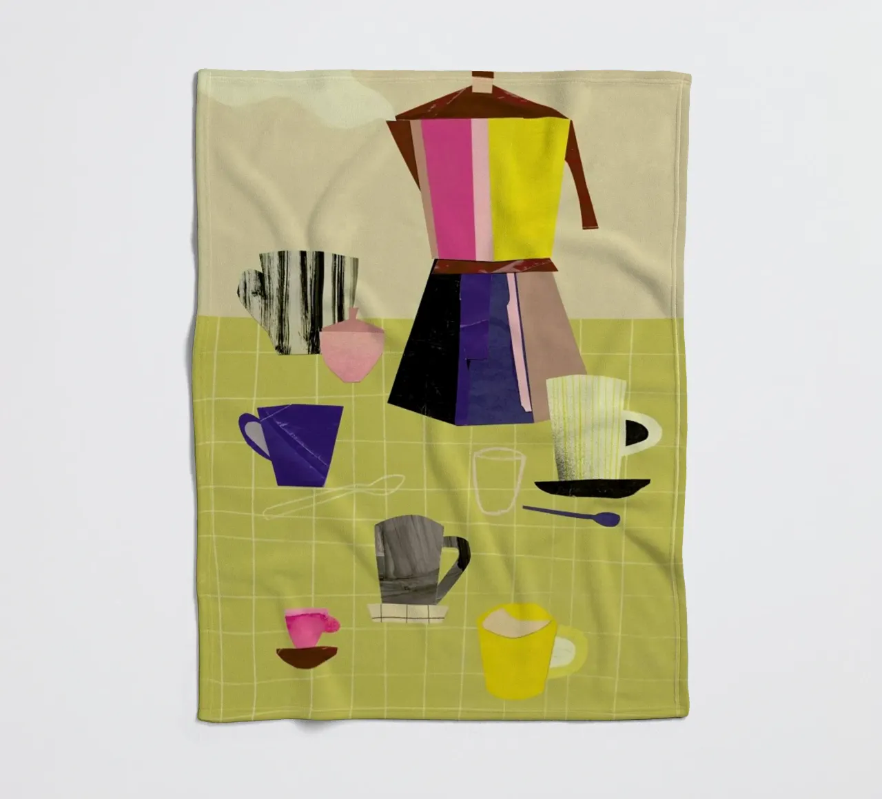 Kitchen Fleecedecke von Rinah Lang