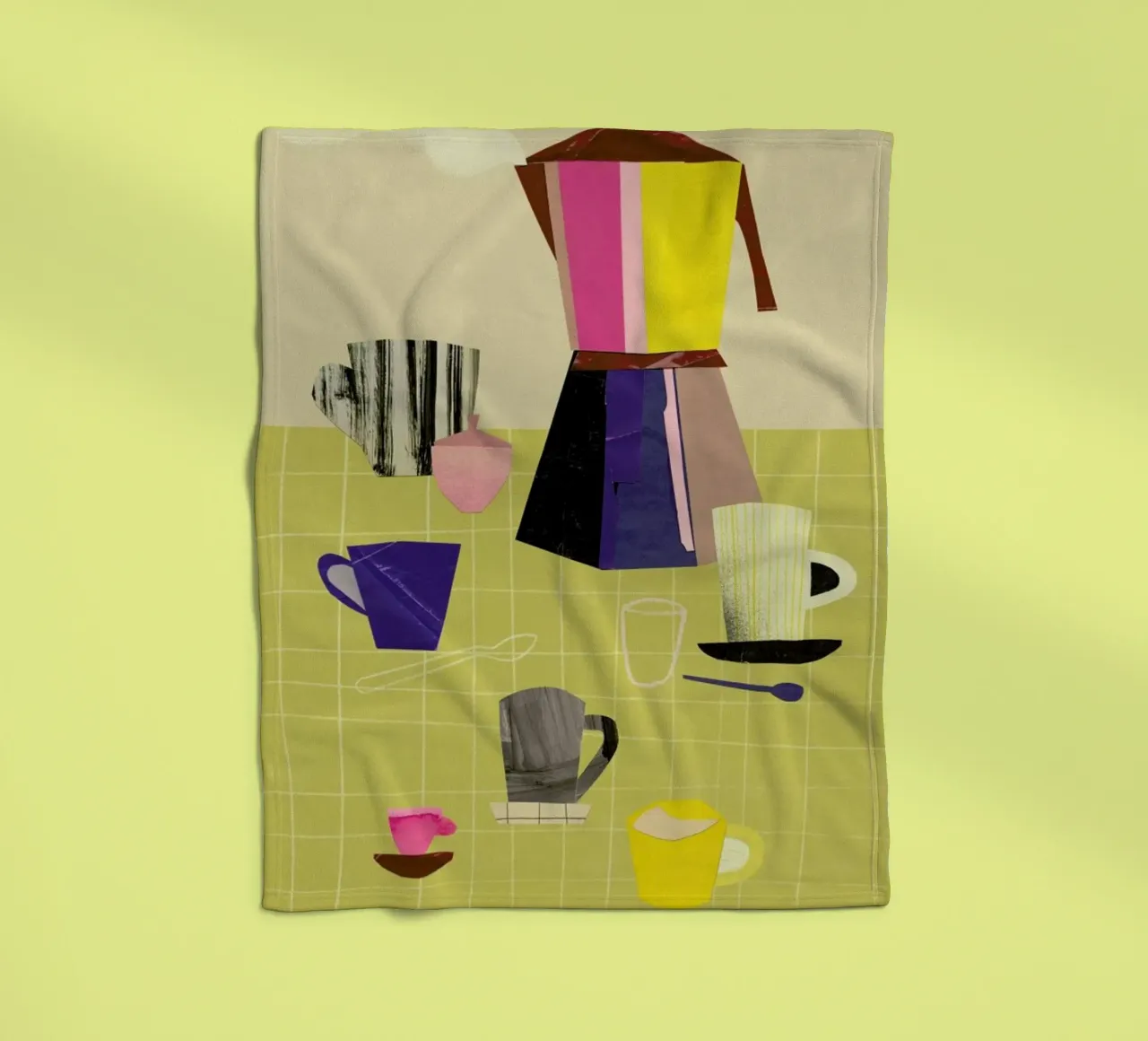 Kitchen Fleecedecke von Rinah Lang