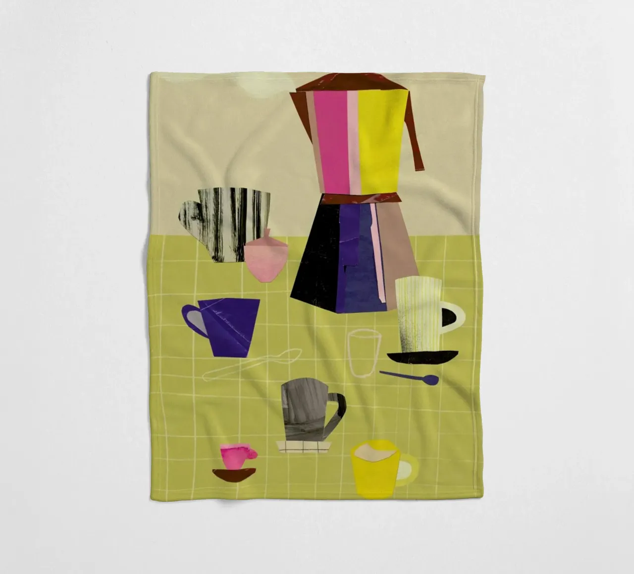 Kitchen Fleecedecke von Rinah Lang