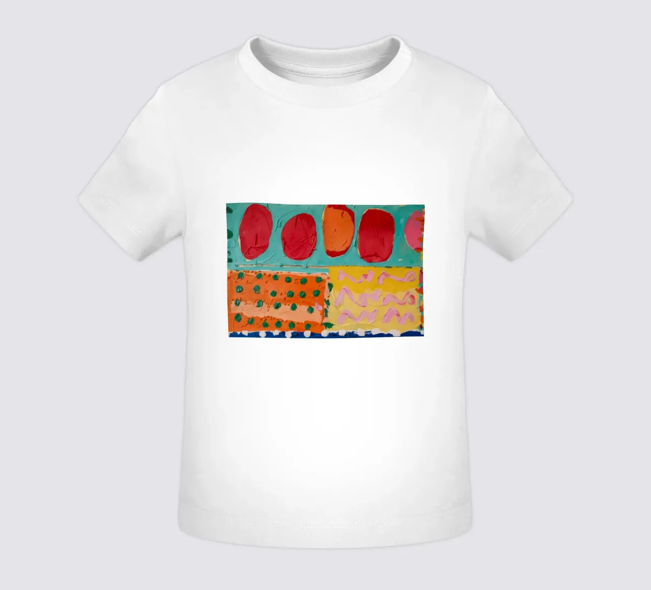 Sunset Blaze Celebration baby t-shirt by Sublime Layers
