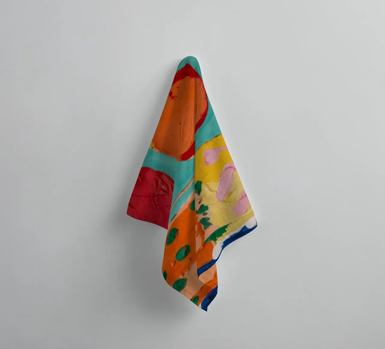 Sunset Blaze Celebration towel by Sublime Layers