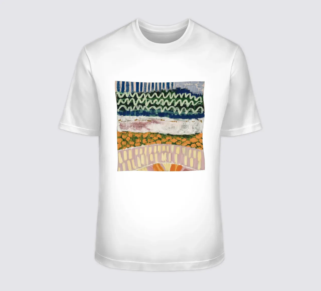 Echi di stratificazione mistica t-shirt da Sublime Layers