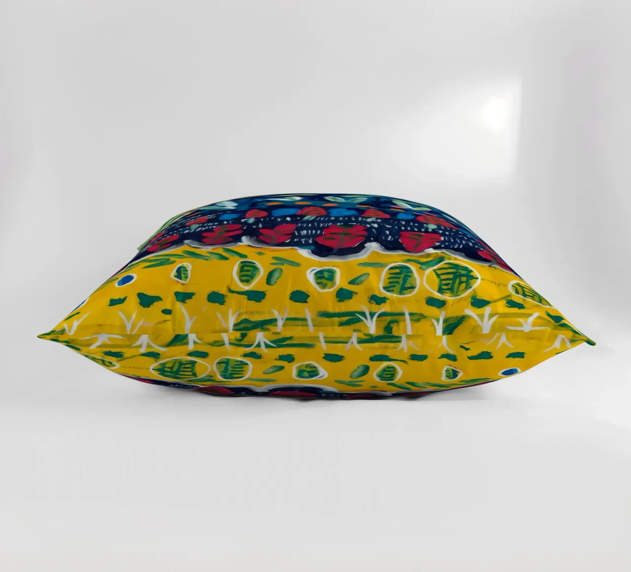 Nocturne Bloom Burst decorative cushion by Sublime Layers