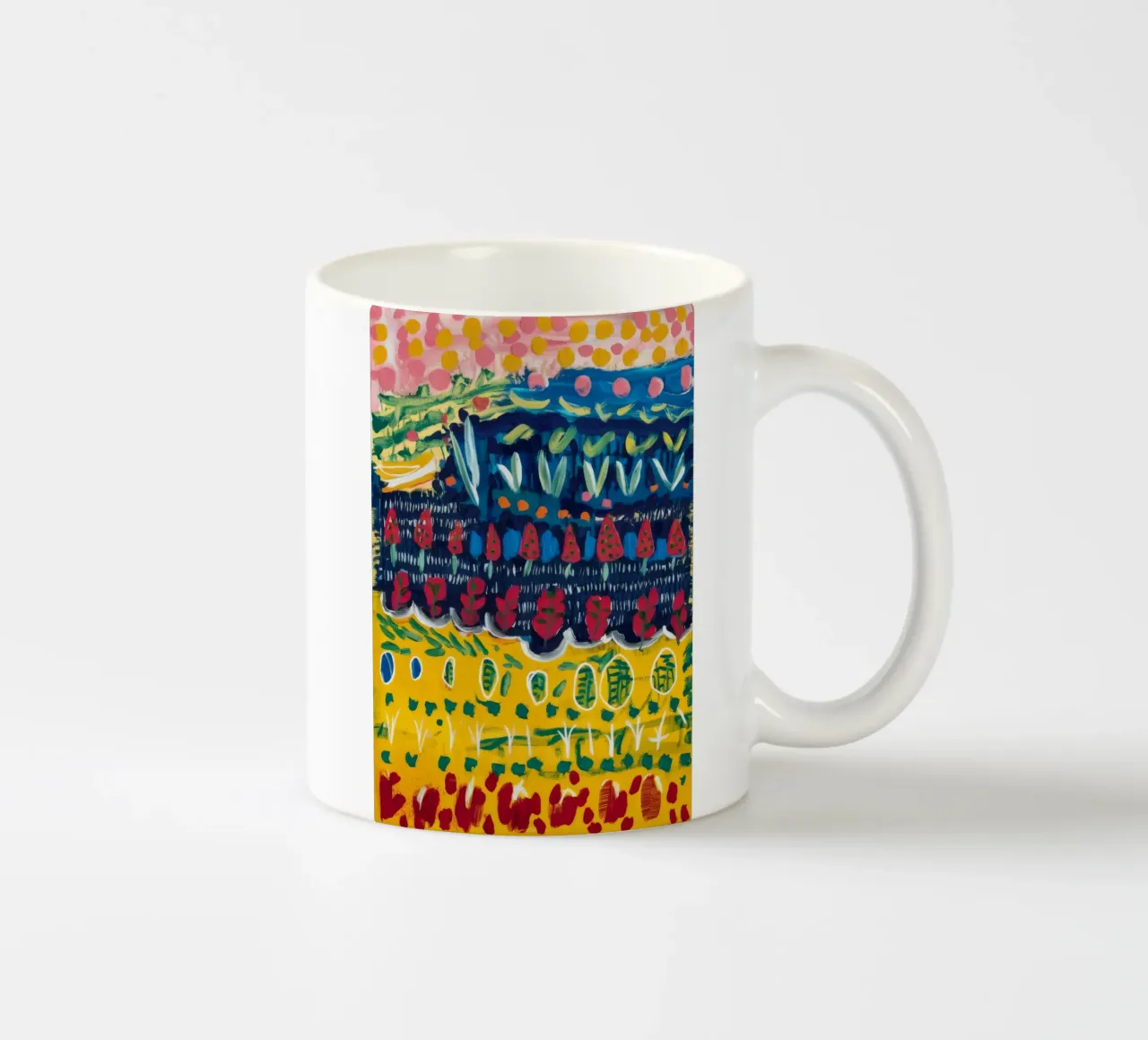 Notturno Bloom Burst tazza in ceramica da Sublime Layers