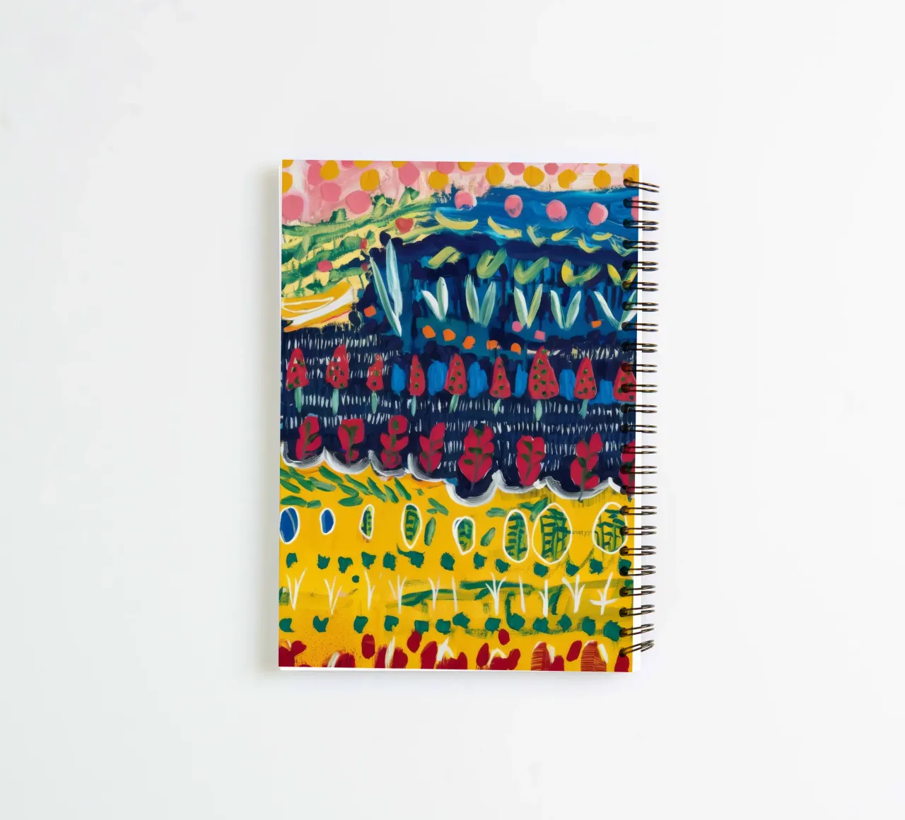Nocturne Bloom Burst spiral notebook by Sublime Layers