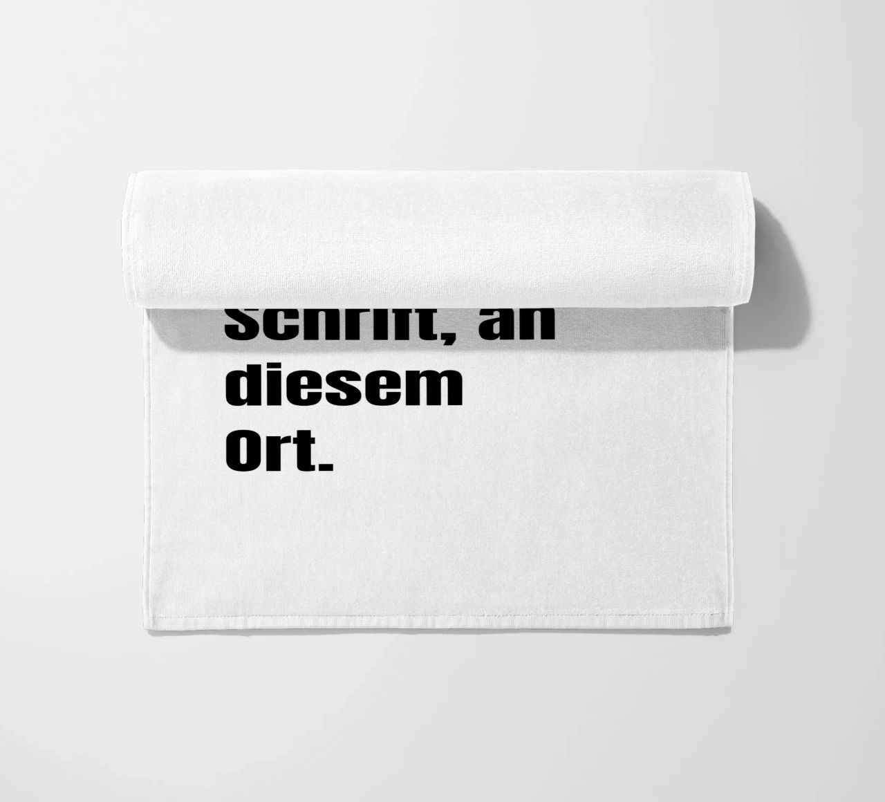 Wunschtext in schwarz weiß telo mare da WORTSPIEL