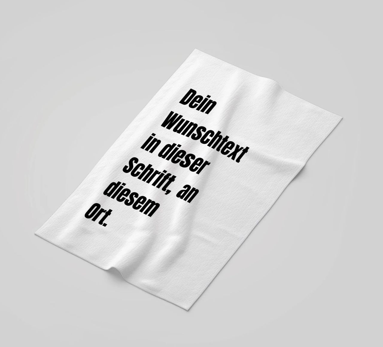 Wunschtext in schwarz weiß telo mare da WORTSPIEL