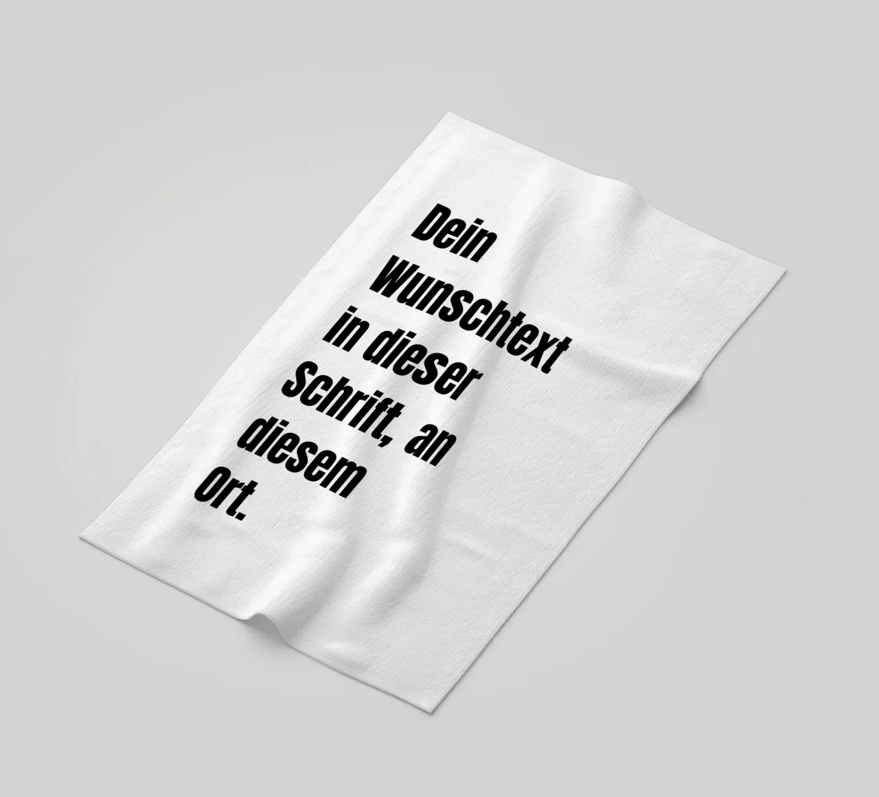 Wunschtext in schwarz weiß telo mare da WORTSPIEL