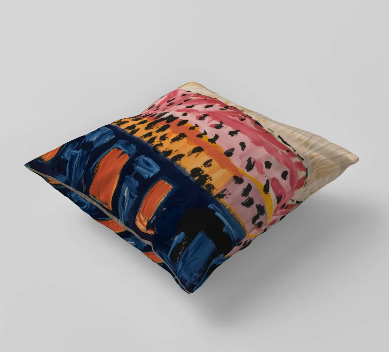 Desert Mirage Warmth decorative cushion by Sublime Layers