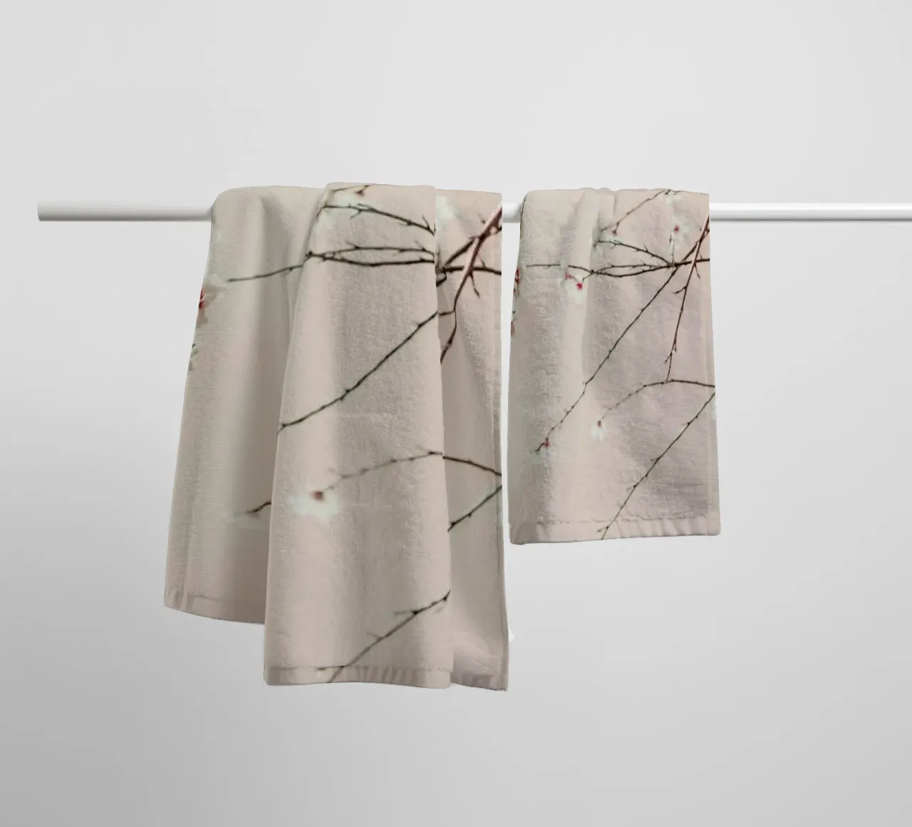 Albero Primavera in fiore asciugamano da bagno da Ingrid Beddoes
