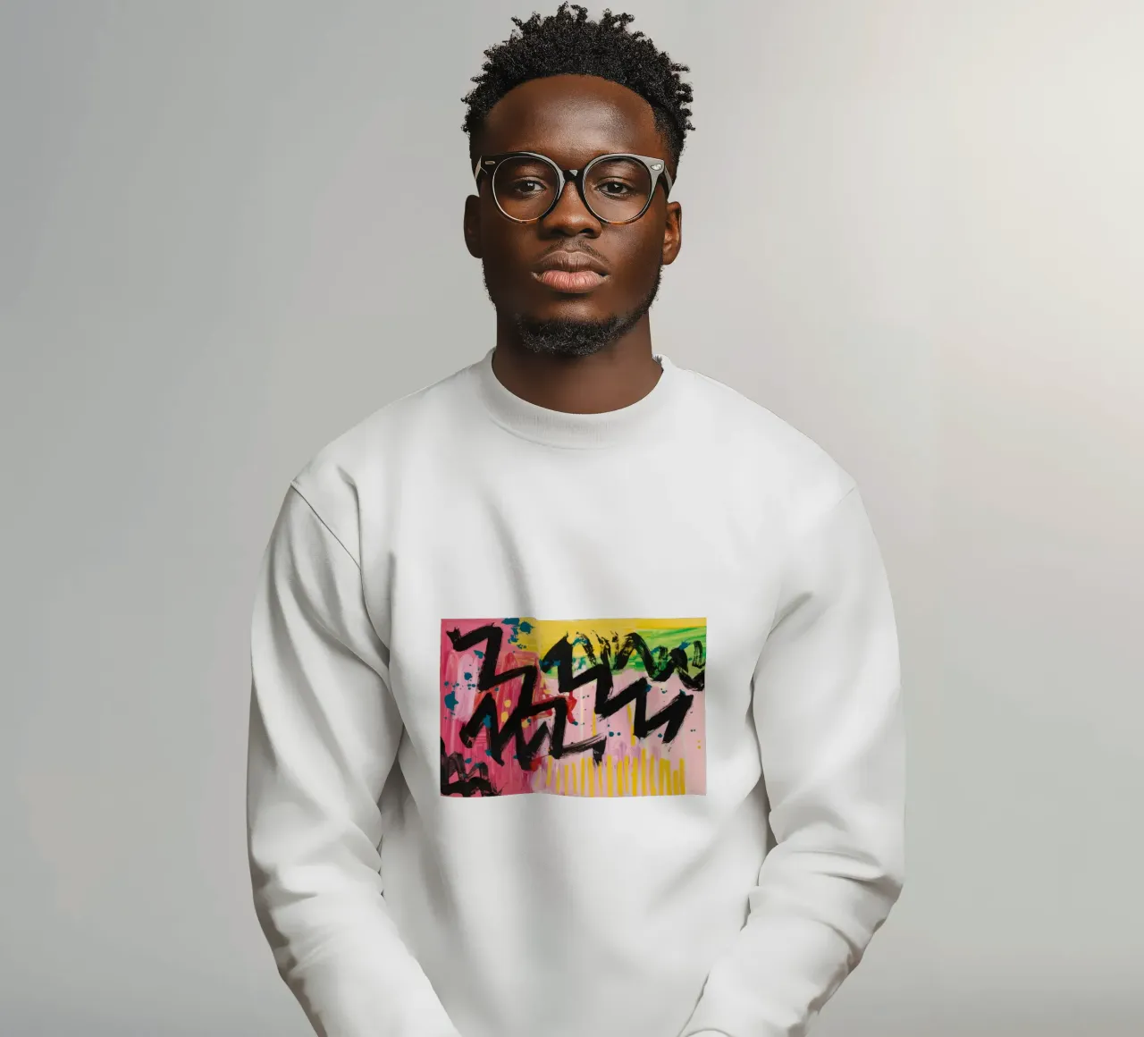 Impulso del ritmo a zig-zag felpa da Sublime Layers