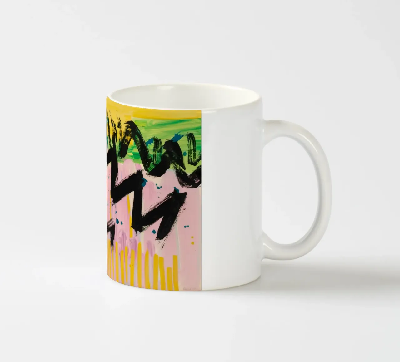 Impulso del ritmo a zig-zag tazza in ceramica da Sublime Layers