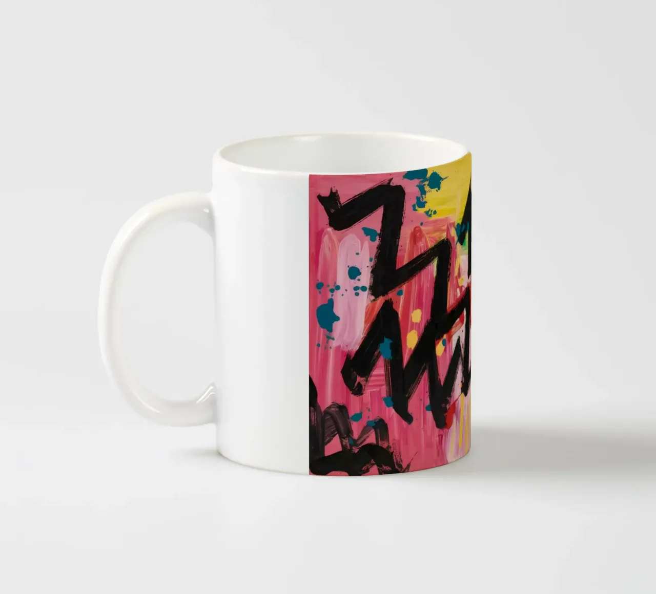Impulso del ritmo a zig-zag tazza in ceramica da Sublime Layers