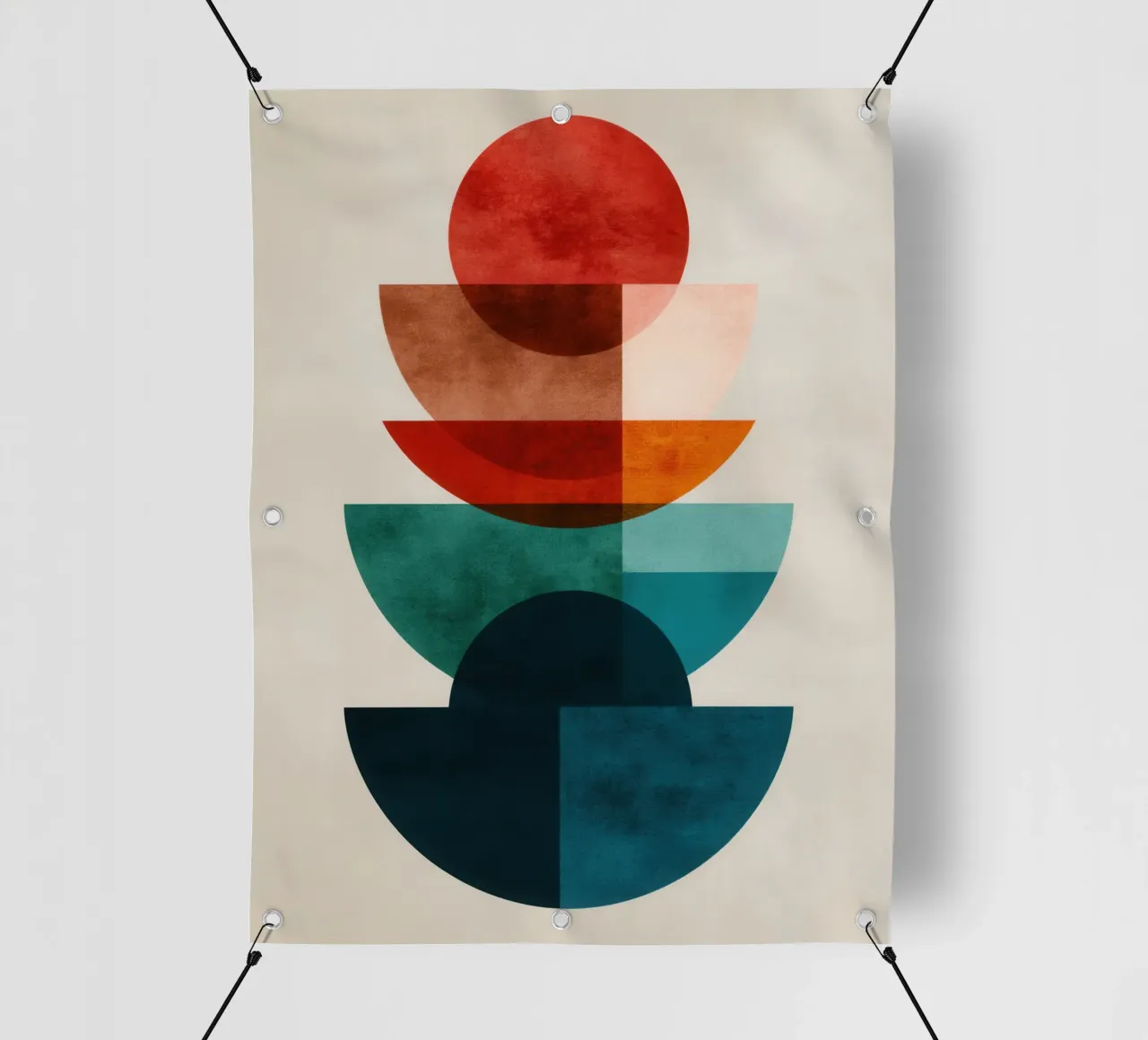 Stacked telo in pvc da Art Unleashed