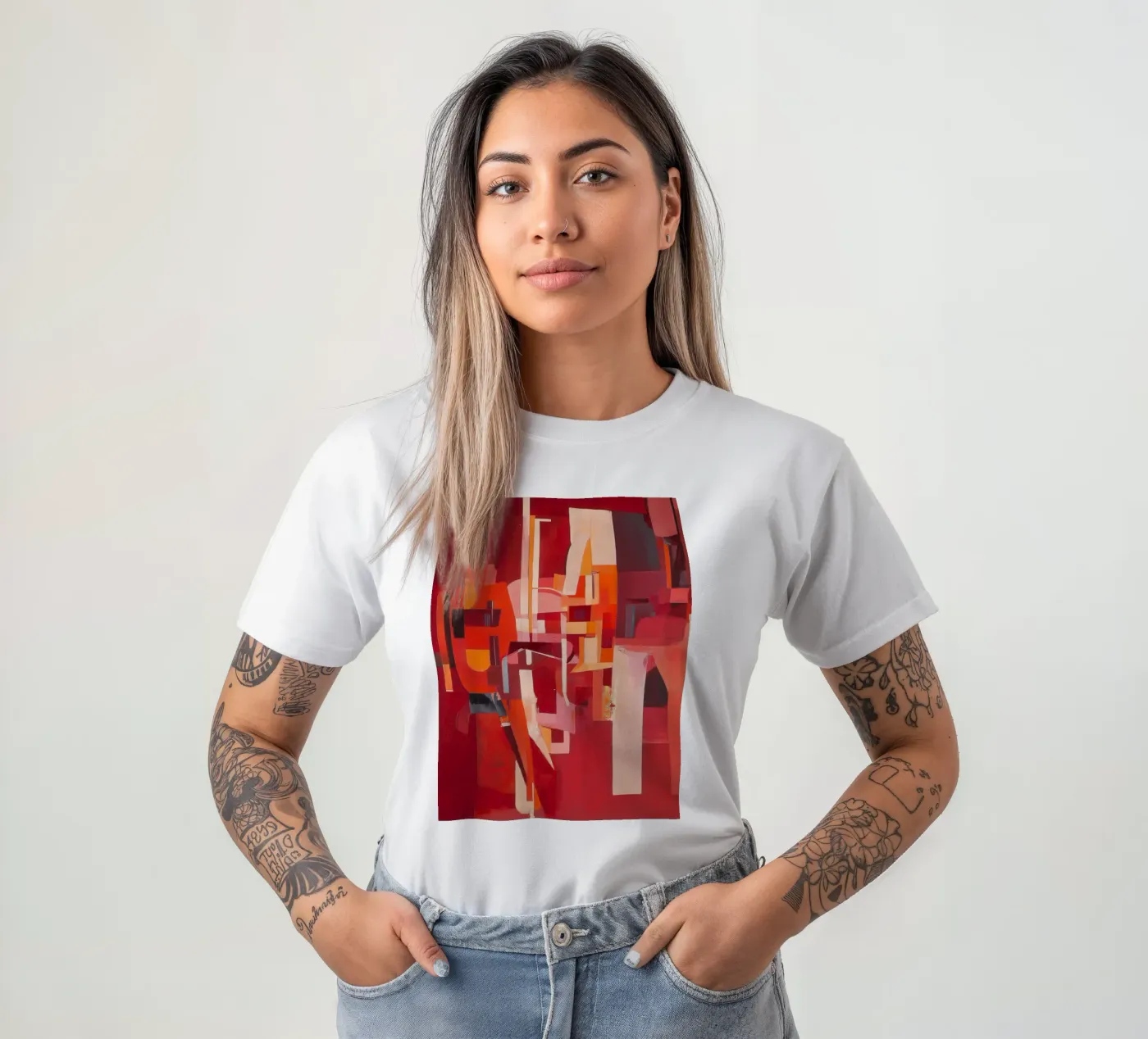 Construct t-shirt van Art Unleashed