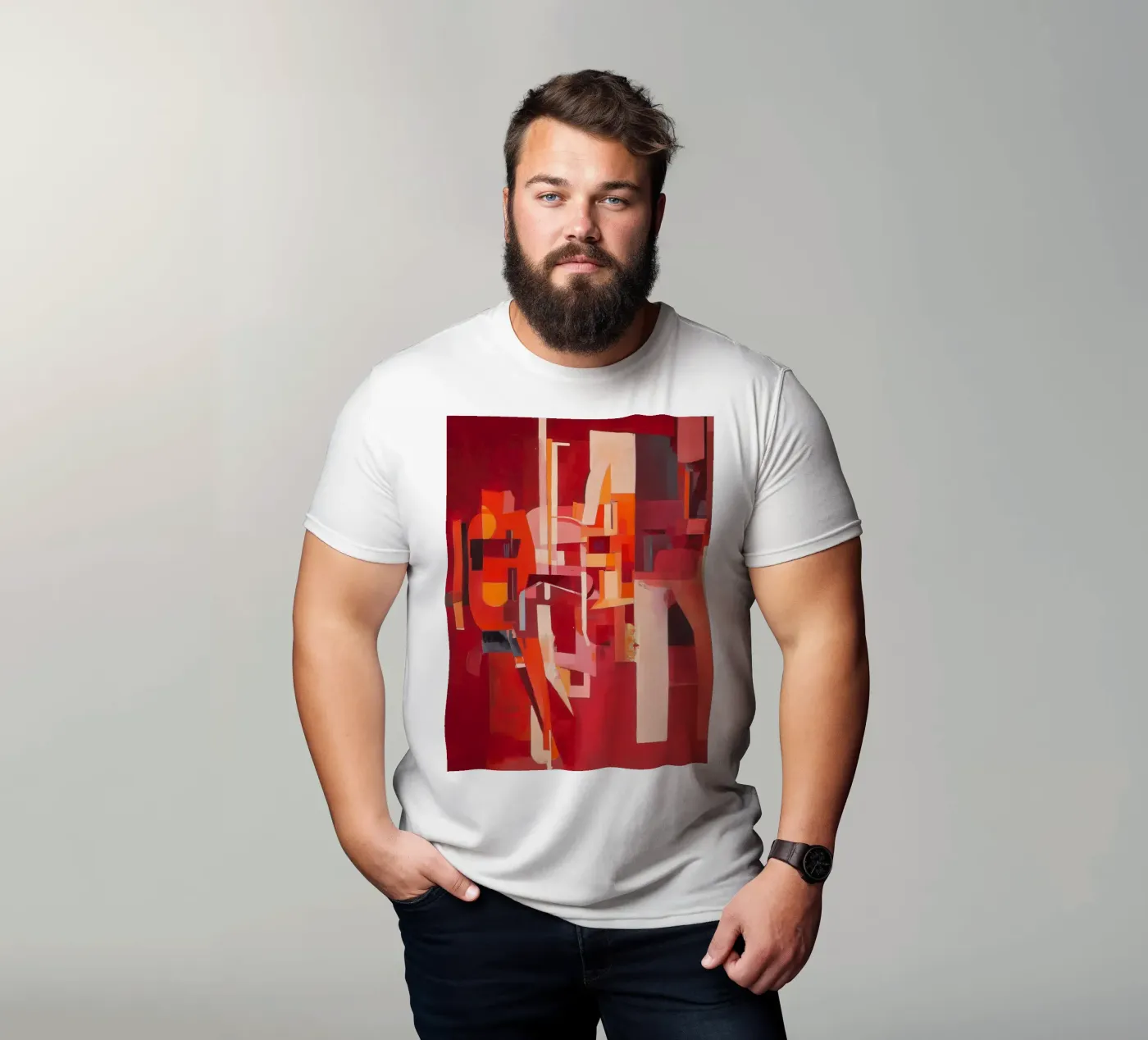 Construct t-shirt van Art Unleashed