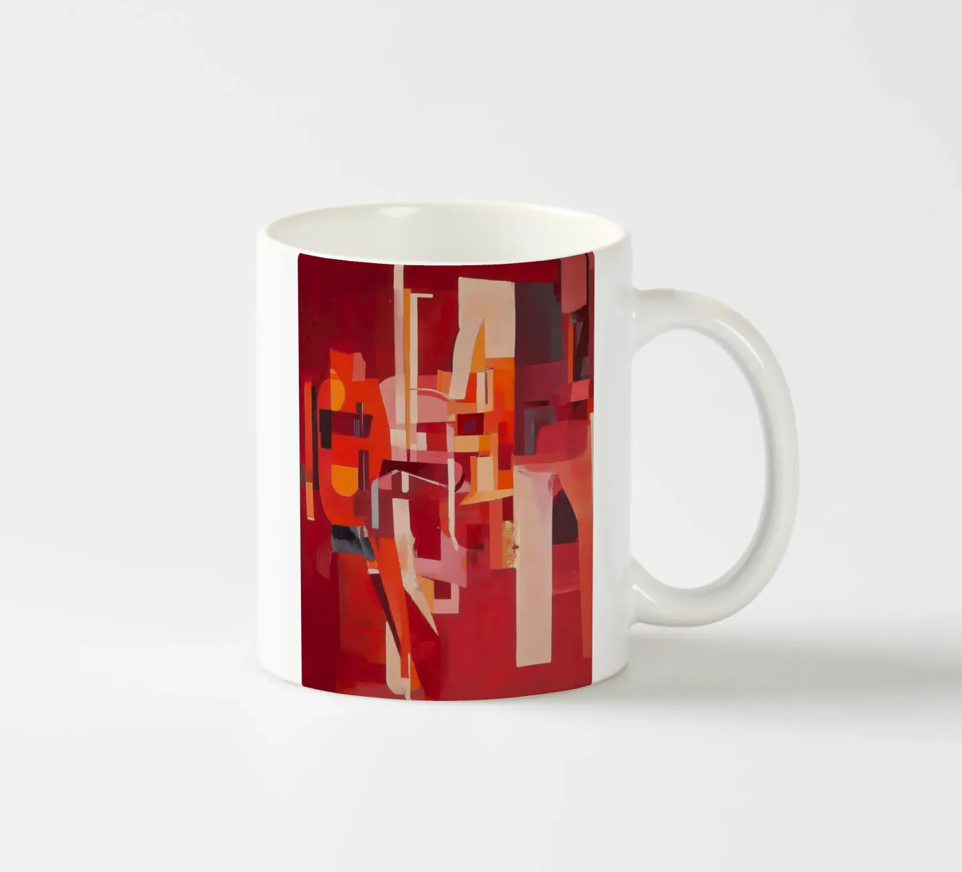 Construct ceramic mug by Art Unleashed