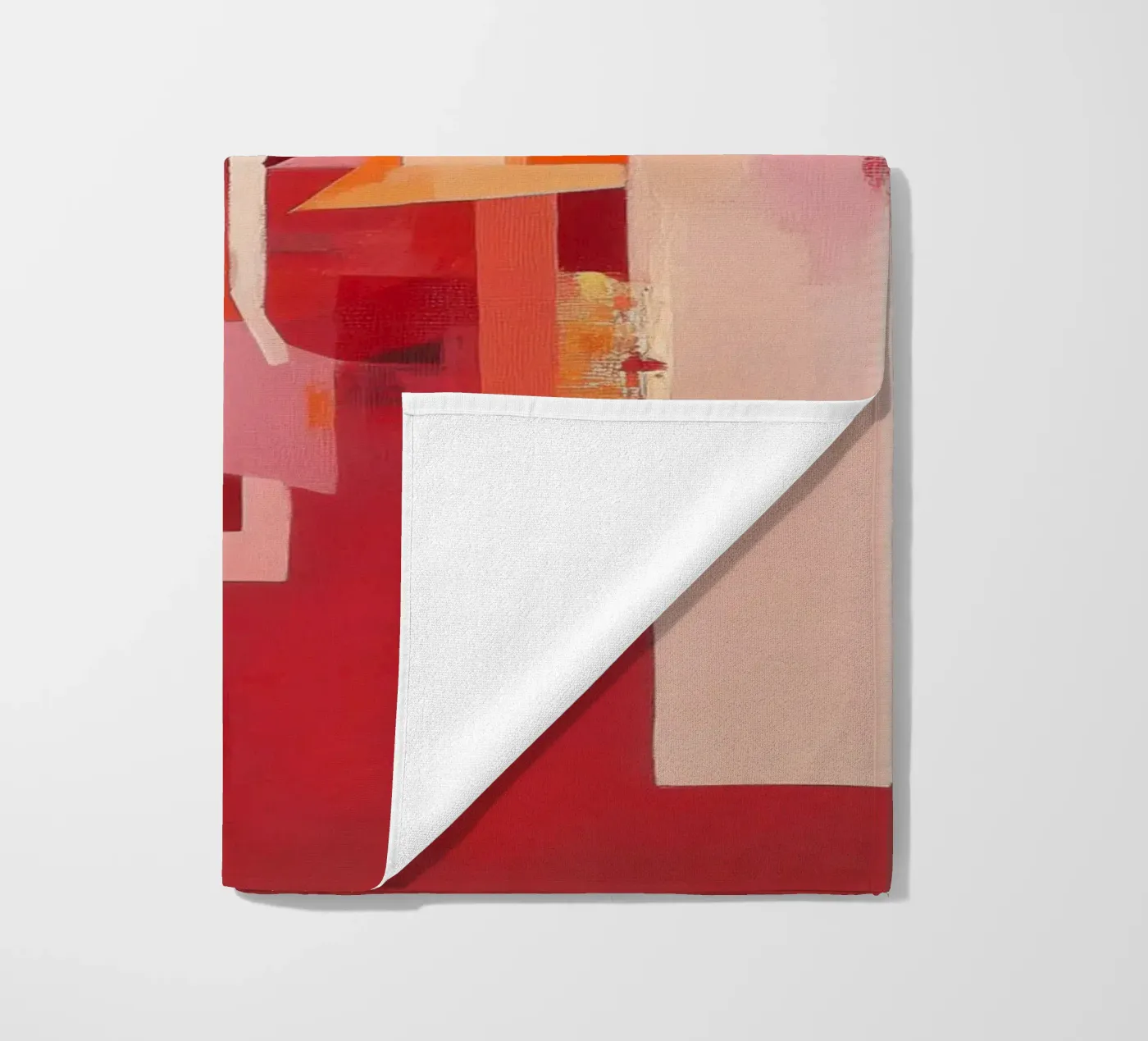 Construct beach towel by Art Unleashed