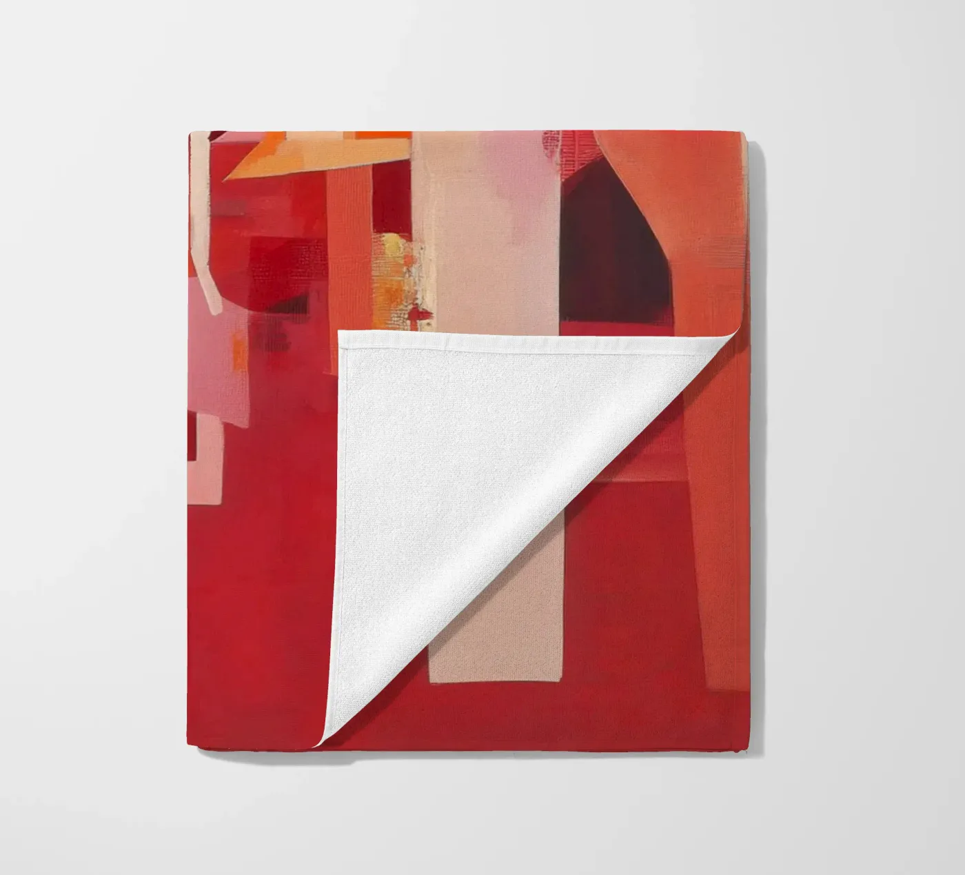 Construct beach towel by Art Unleashed