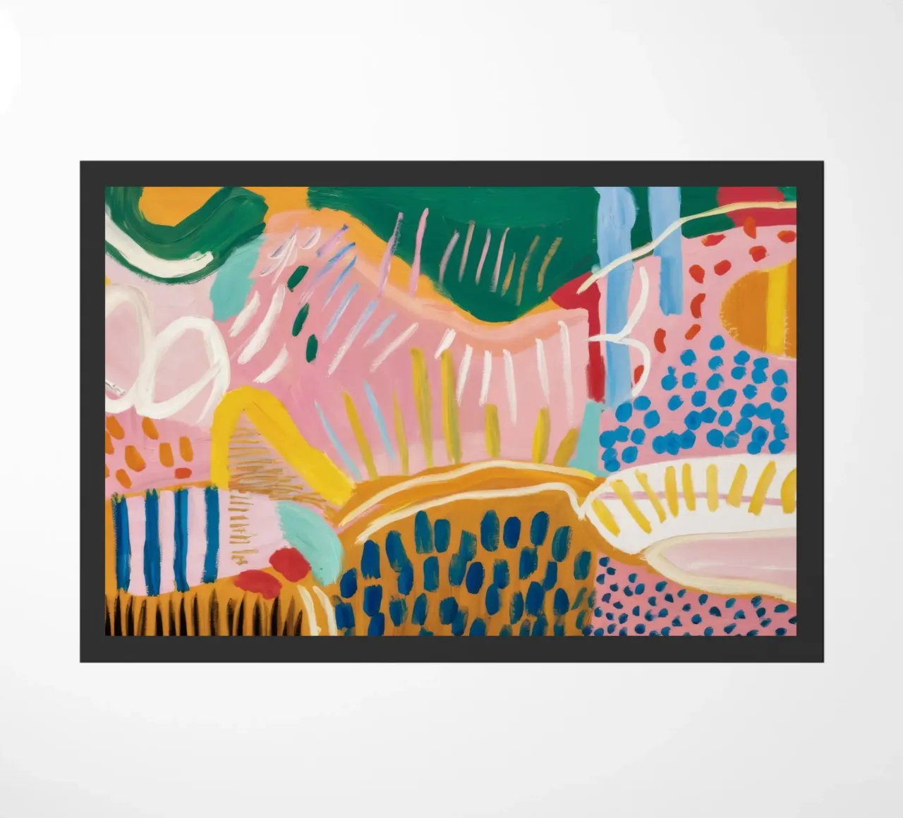 Délice de jardin fantaisiste paillasson de Sublime Layers