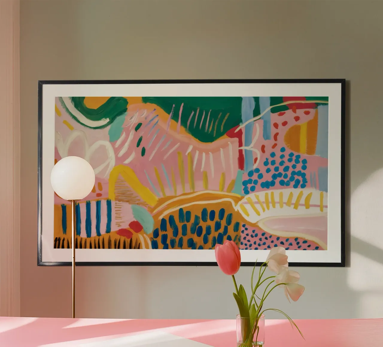Delizia da giardino stravagante poster da Sublime Layers