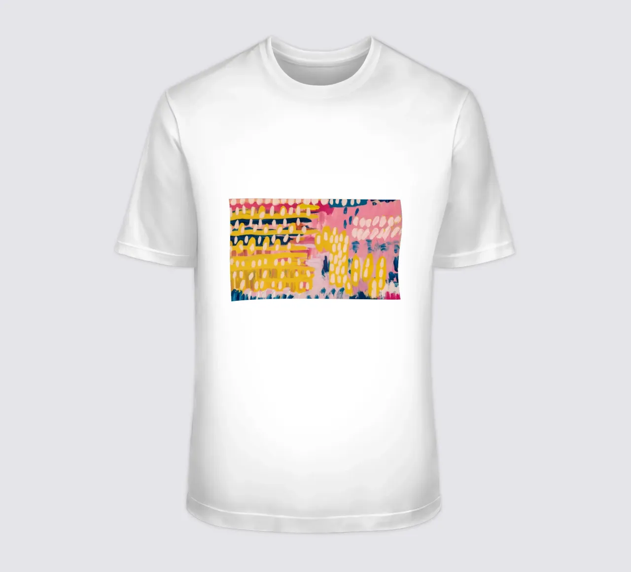 Electric Pixel Fields t-shirt by Sublime Layers