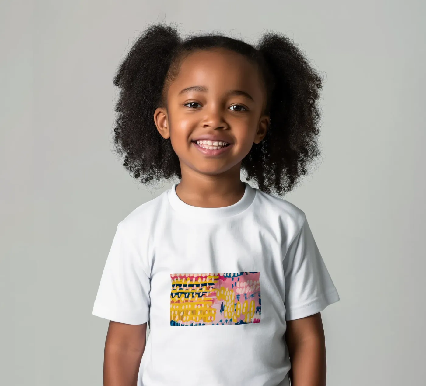 Electric Pixel Fields kinder t-shirt van Sublime Layers