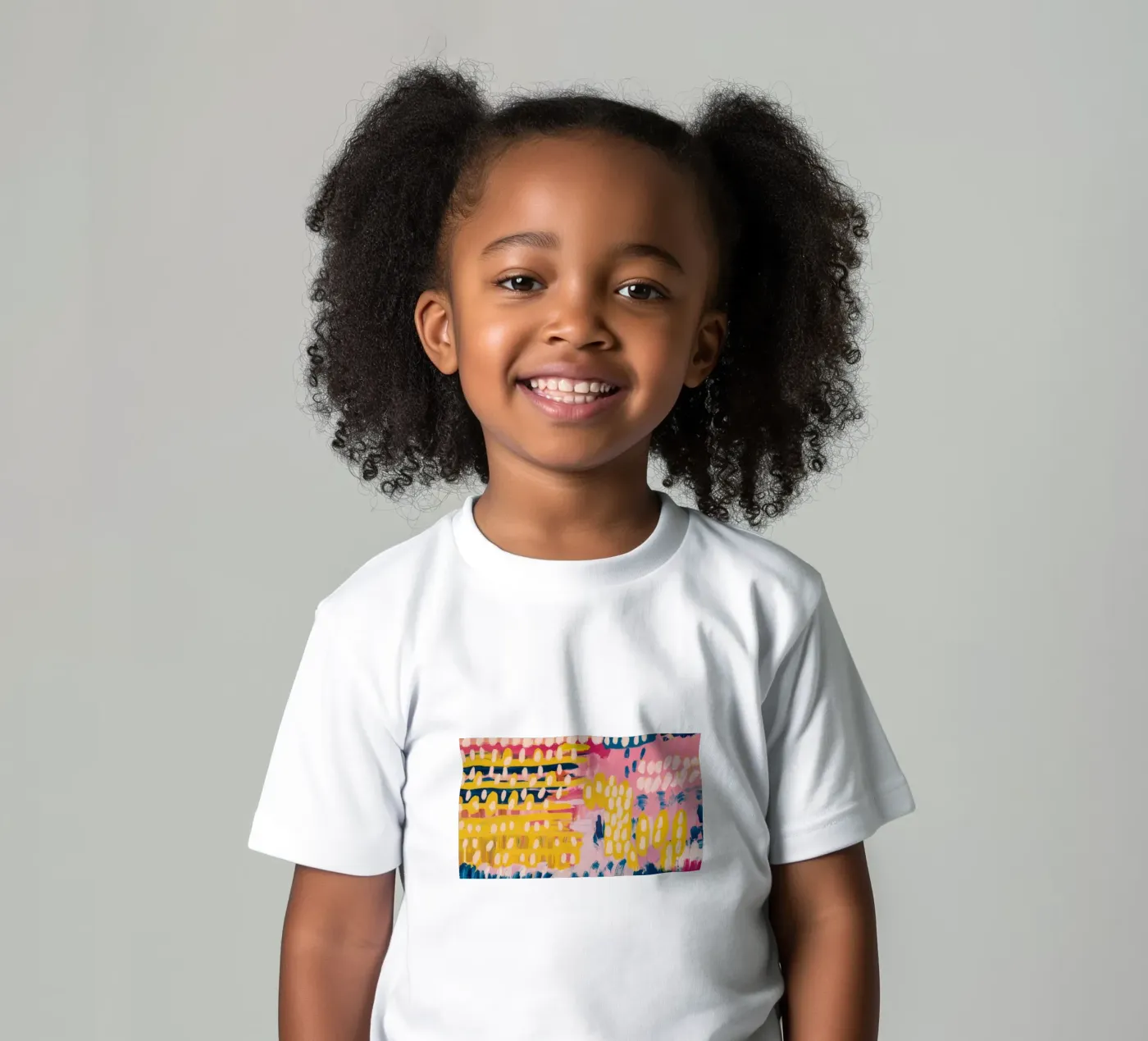 Electric Pixel Fields kinder t-shirt van Sublime Layers