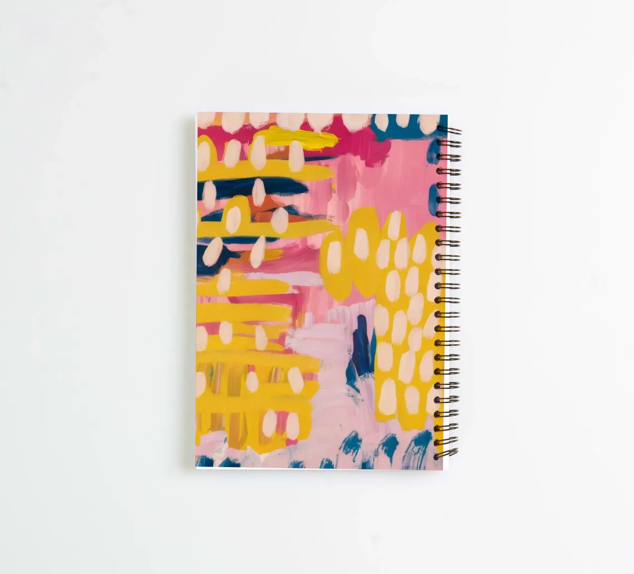 Electric Pixel Fields spiral notebook by Sublime Layers