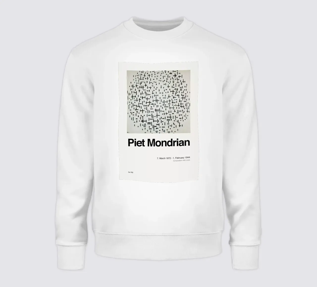 Mondrian - Composition with Lines felpa da ARTOTHEK