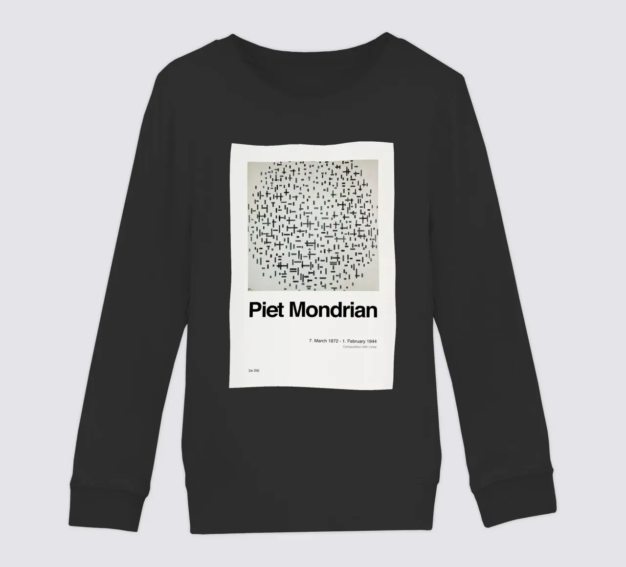 Mondrian - Composition with Lines felpa bambino da ARTOTHEK