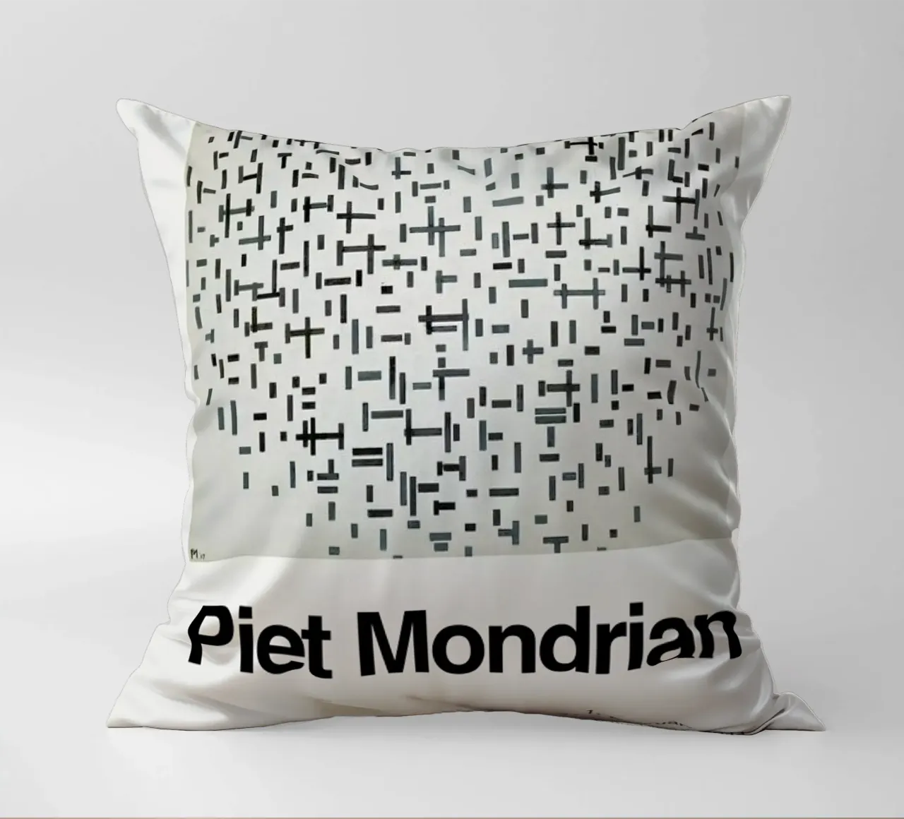 Mondrian - Composition with Lines cuscino da ARTOTHEK