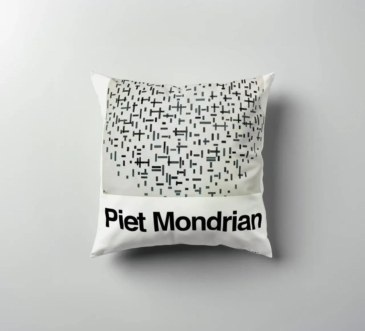 Mondrian - Composition with Lines cuscino da ARTOTHEK