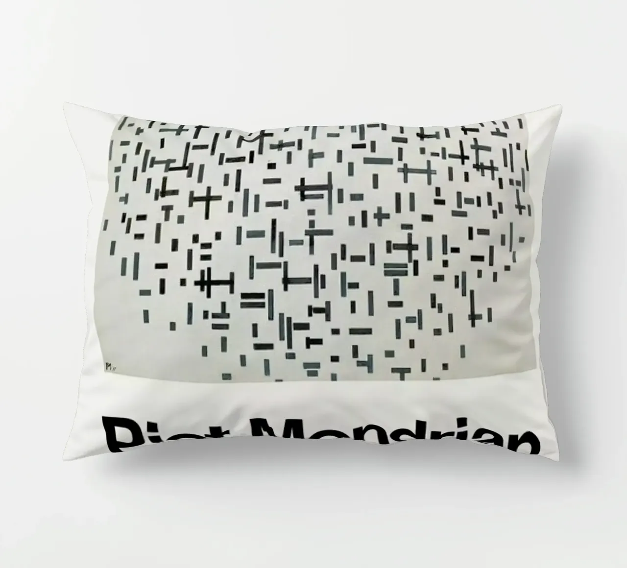 Mondrian - Composition with Lines cuscino da ARTOTHEK