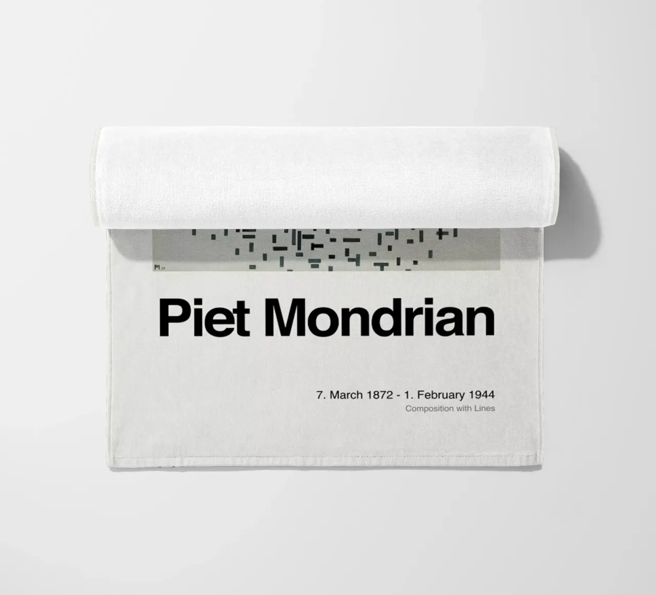 Mondrian - Composition with Lines telo mare da ARTOTHEK