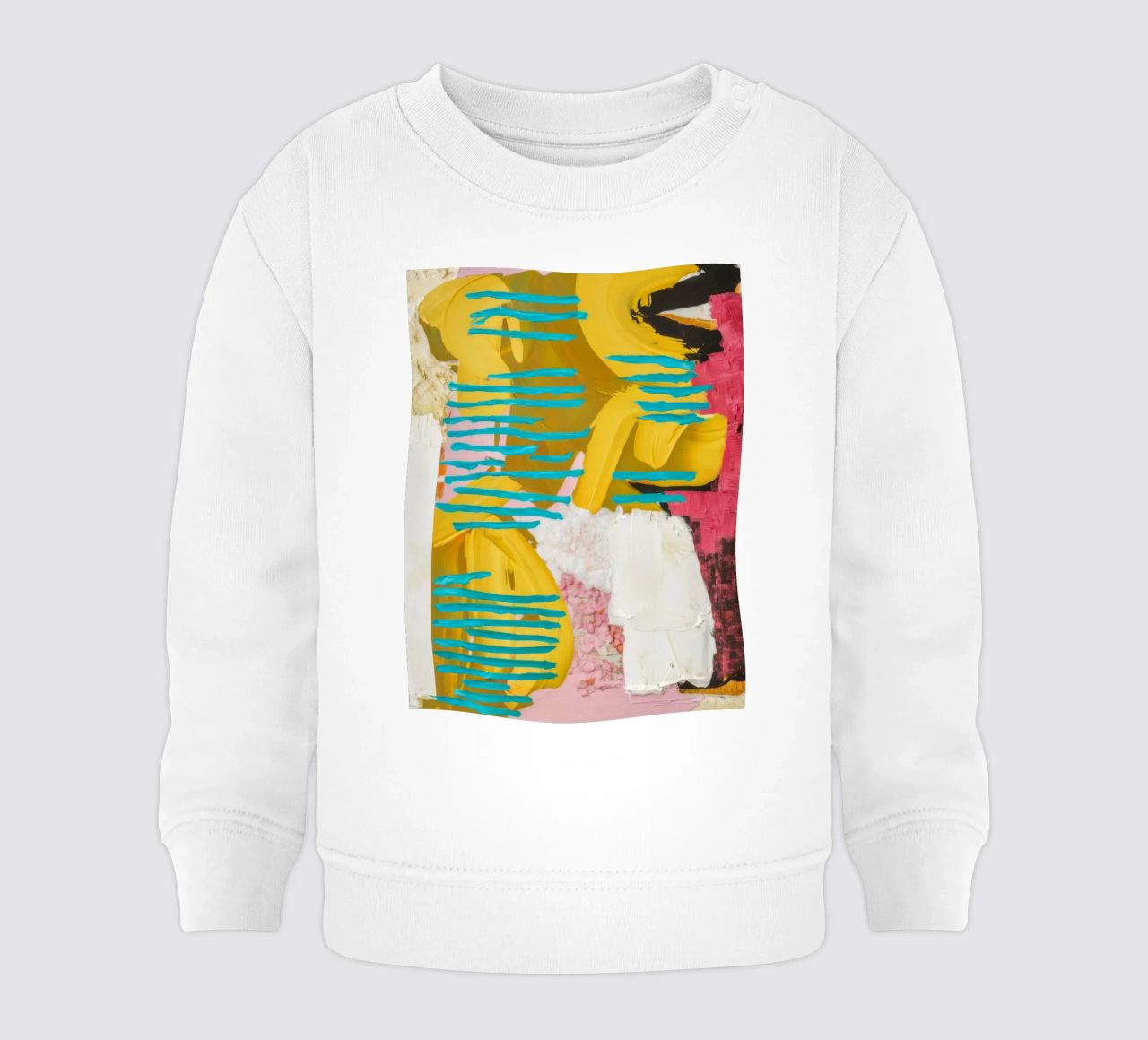 Flusso turchese Collisione felpa neonato da Sublime Layers