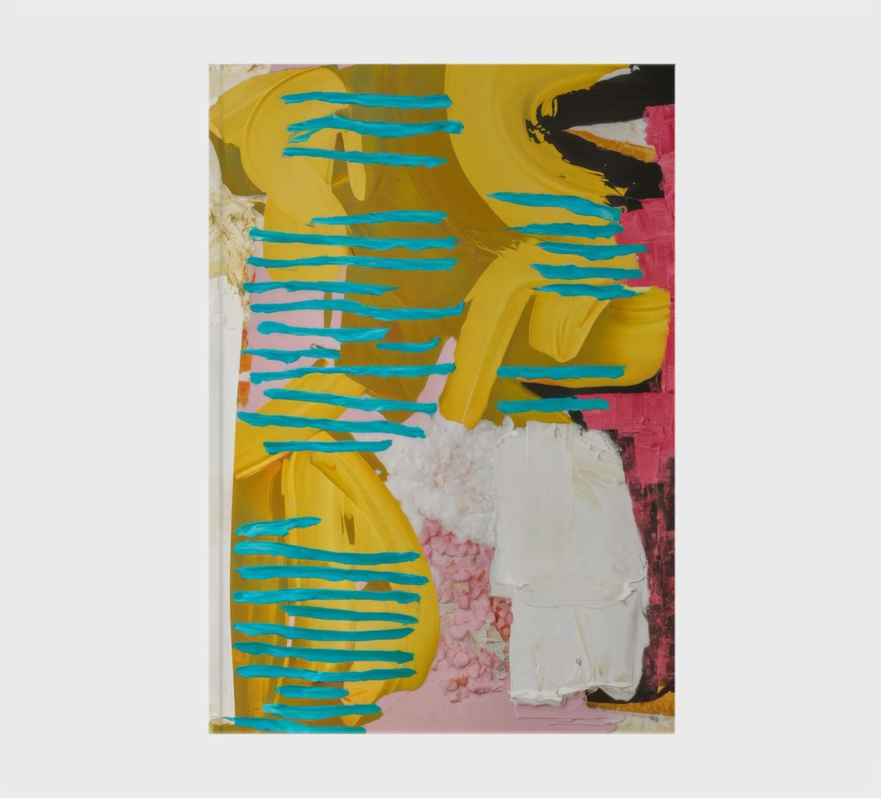 Turquoise Flow Collision notebook by Sublime Layers