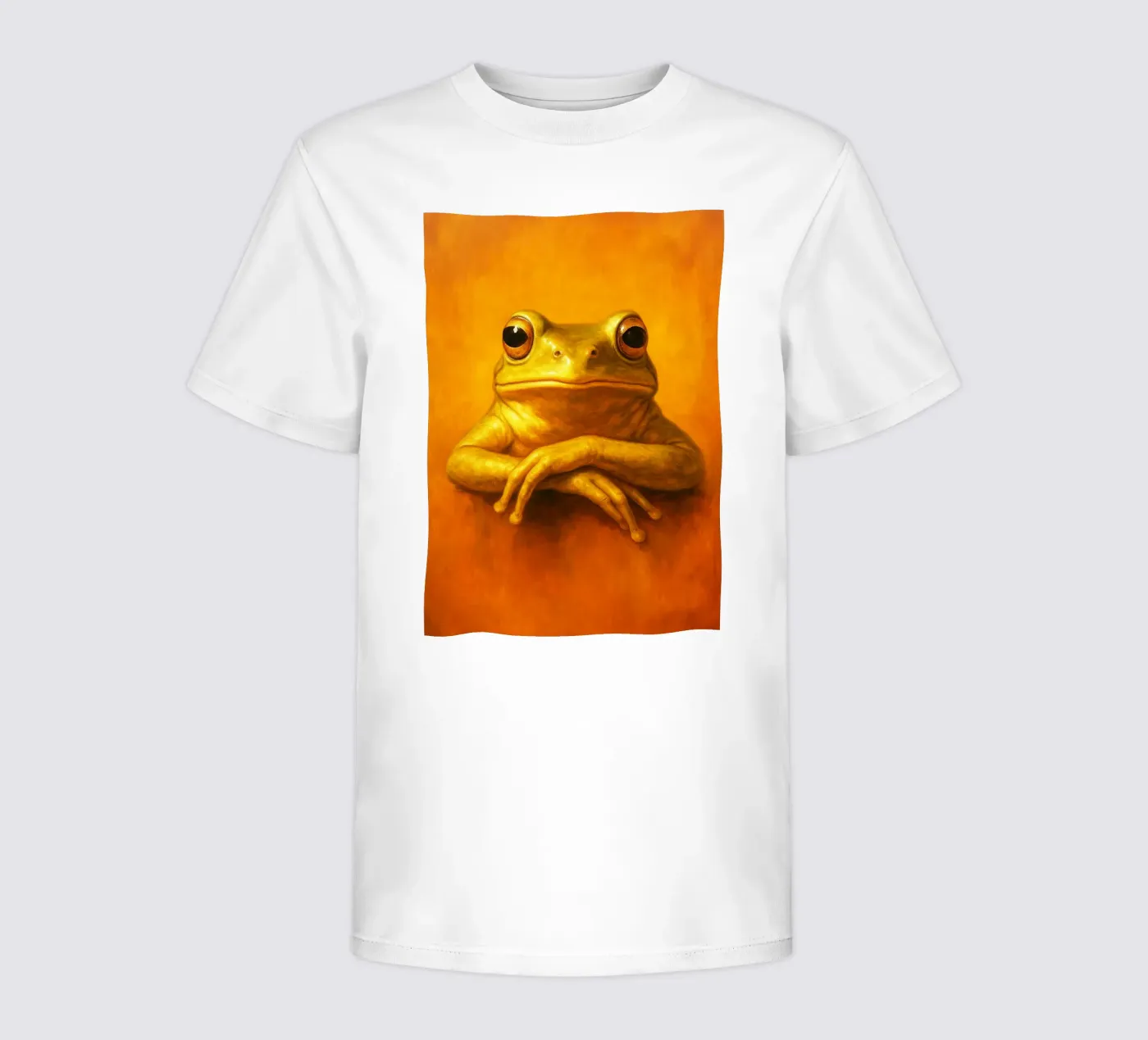 Silly Grumpy Frog kids t-shirt by Rawdenox