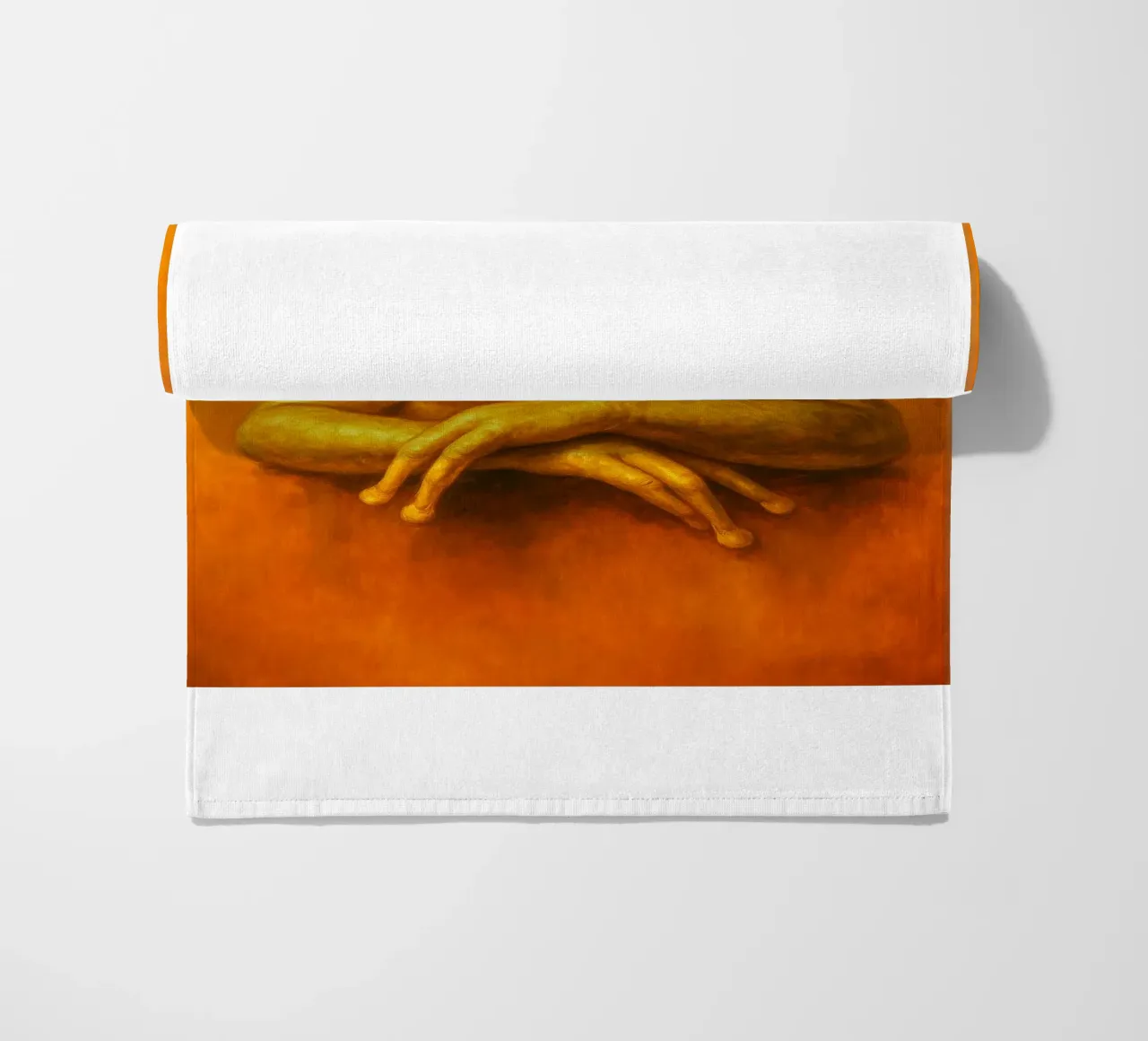 Silly Grumpy Frog beach towel by Rawdenox