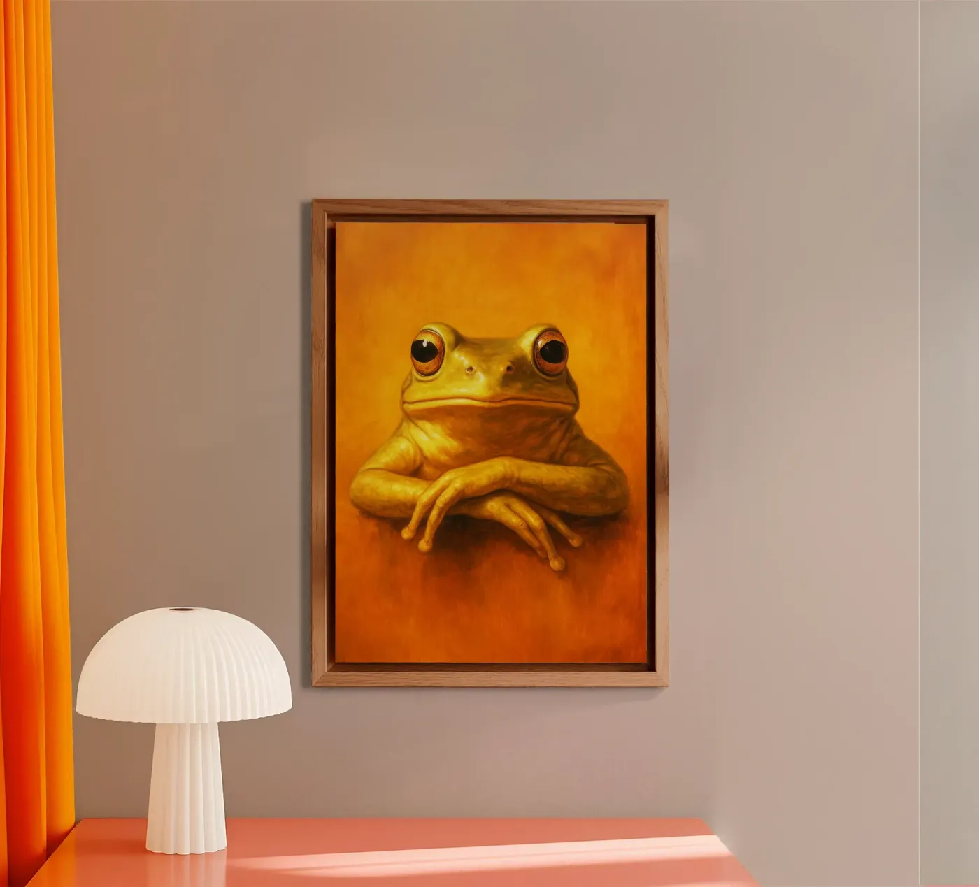 Silly Grumpy Frog forex plate by Rawdenox