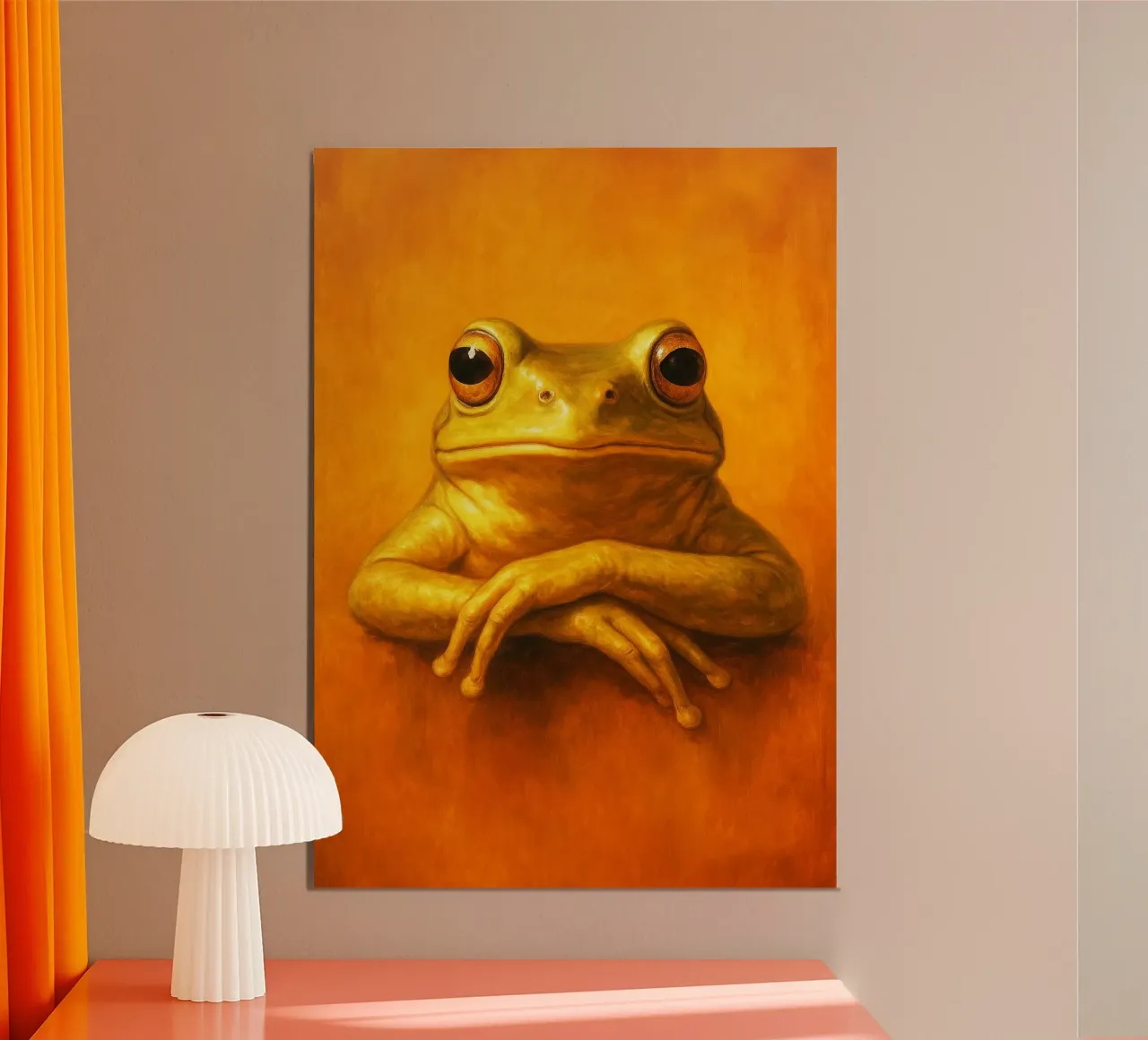 Silly Grumpy Frog forex plate by Rawdenox