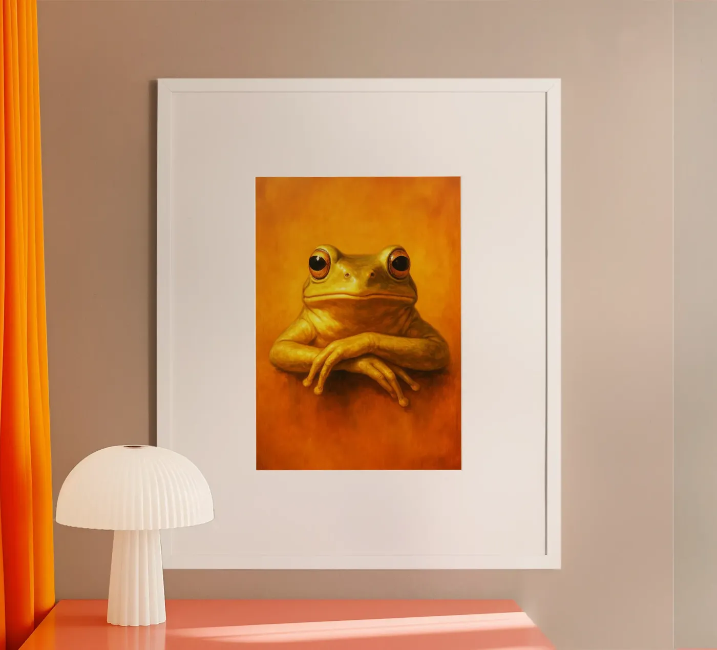 Sciocca rana brontolona poster da Rawdenox