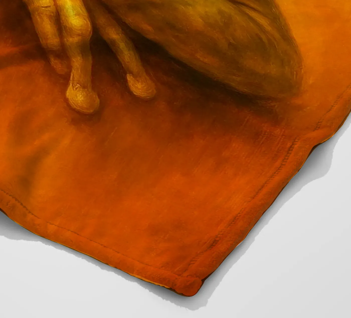 Silly Grumpy Frog coperta in pile da Rawdenox