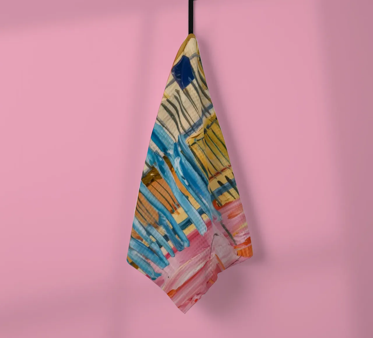 Riflessi di canna azzurra canovaccio da cucina da Sublime Layers