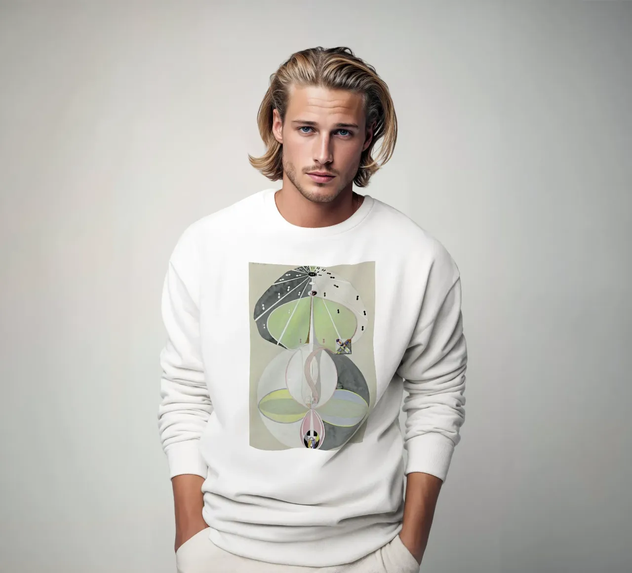 Hilma af Klint - Tree of Knowledge III Sweatshirt von Vintage by JUNIQE