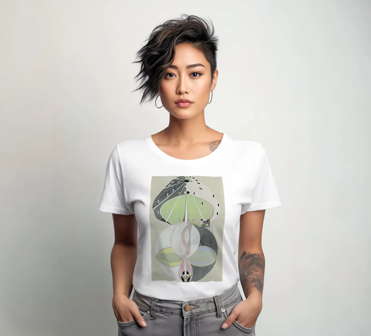 Hilma af Klint - Tree of Knowledge III t-shirt da donna da Vintage by JUNIQE