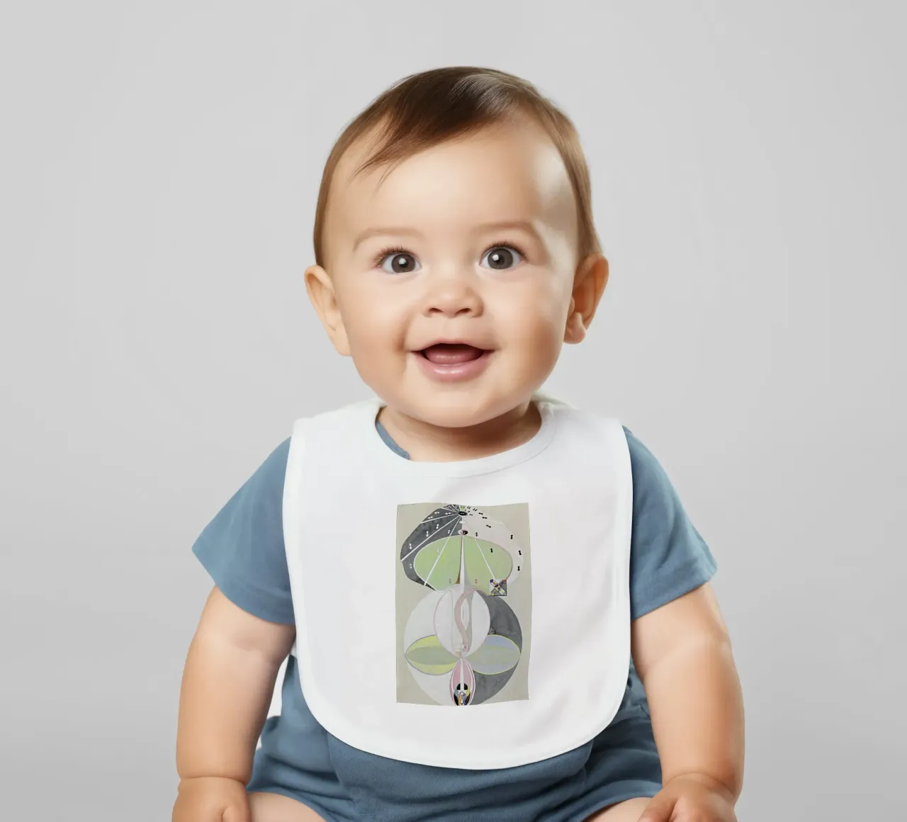 Hilma af Klint - Tree of Knowledge III bavaglino da Vintage by JUNIQE