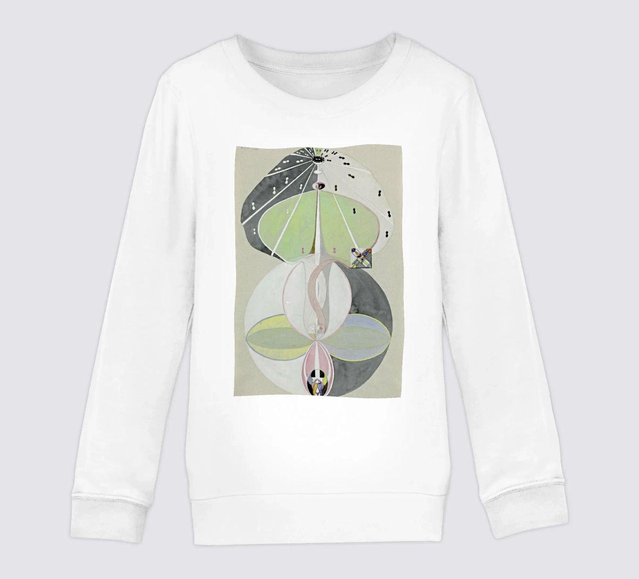 Hilma af Klint - Tree of Knowledge III felpa bambino da Vintage by JUNIQE